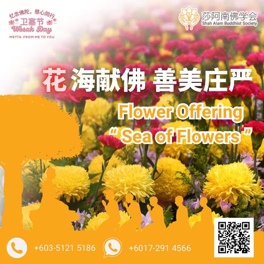 20240522 Wesak – Flower Offering